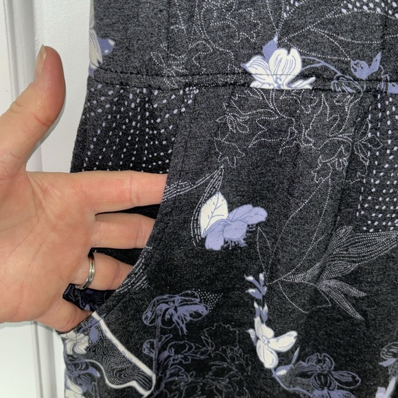 Aventura Yardley dress organic cotton floral L wrap skirt - Picture 3 of 12